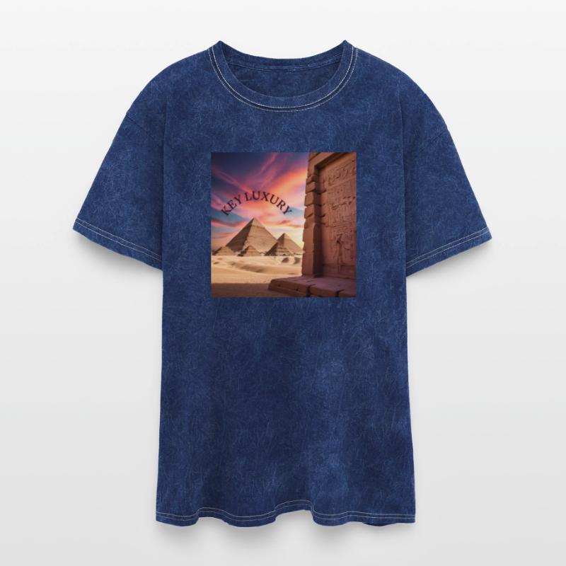 Ancient Egyptian Pyramids Sunset Scene