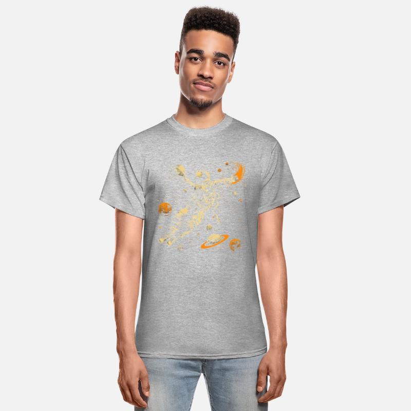 astronaut with basketball illustration