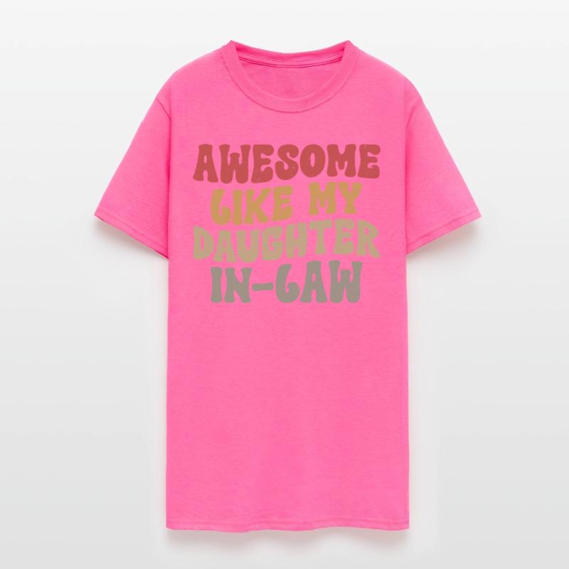 Awesome Like My Daughter In Law Men Funny Fathers