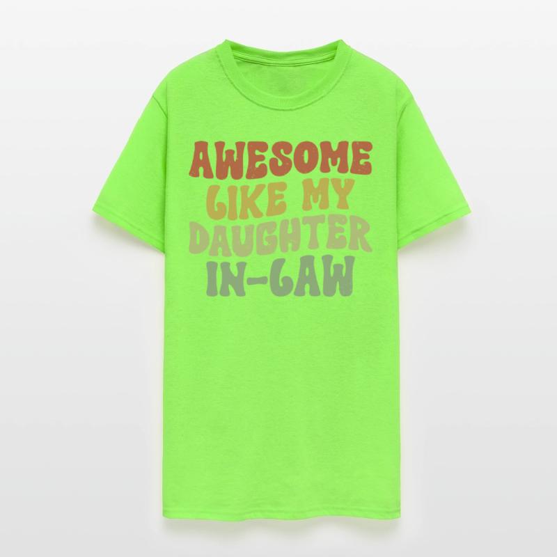 Awesome Like My Daughter In Law Men Funny Fathers