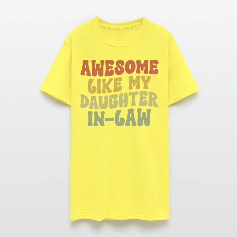 Awesome Like My Daughter In Law Men Funny Fathers