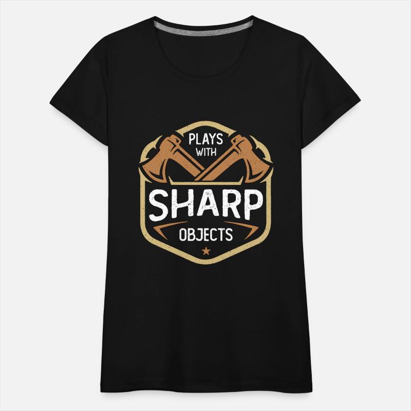 Axe Throwing Plays With Sharp Objects Double Ax