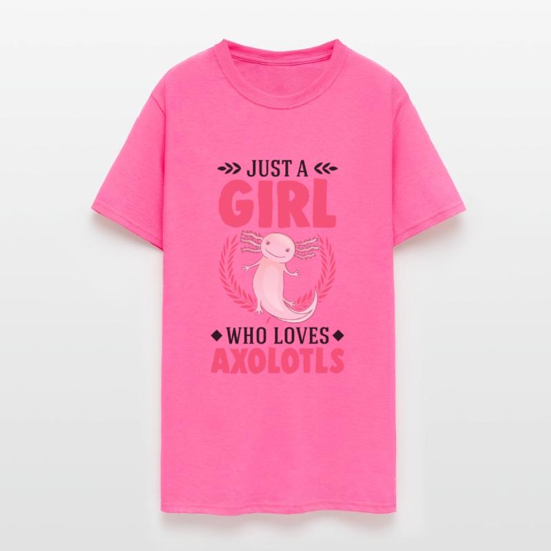 Axolotl Girl Salamander