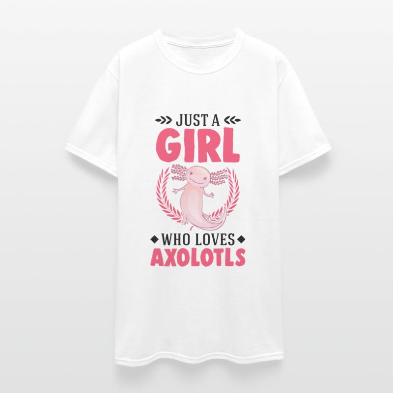 Axolotl Girl Salamander