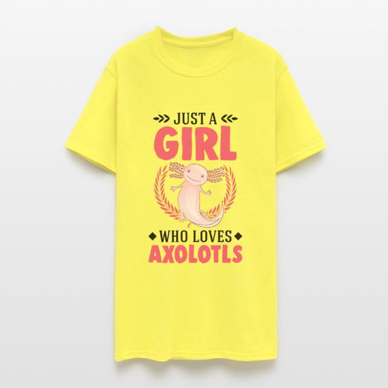 Axolotl Girl Salamander