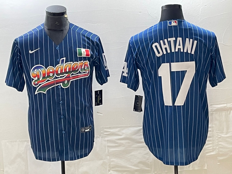 Men's Los Angeles Dodgers Shohei Ohtani #17 Royal Alternate Player Jerseys