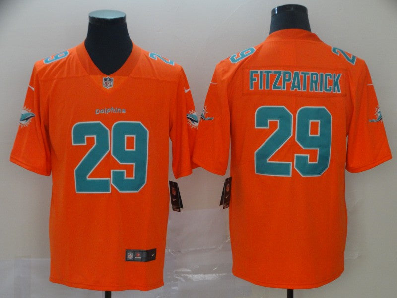 Men's Miami Dolphins Ryan Fitzpatrick #29 Orange Inverted Legend Jerseys