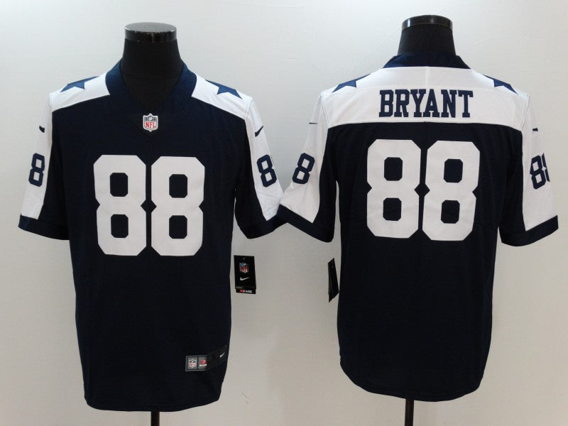 Men's Dallas Cowboys Dez Bryant #88 Navy Game Jerseys