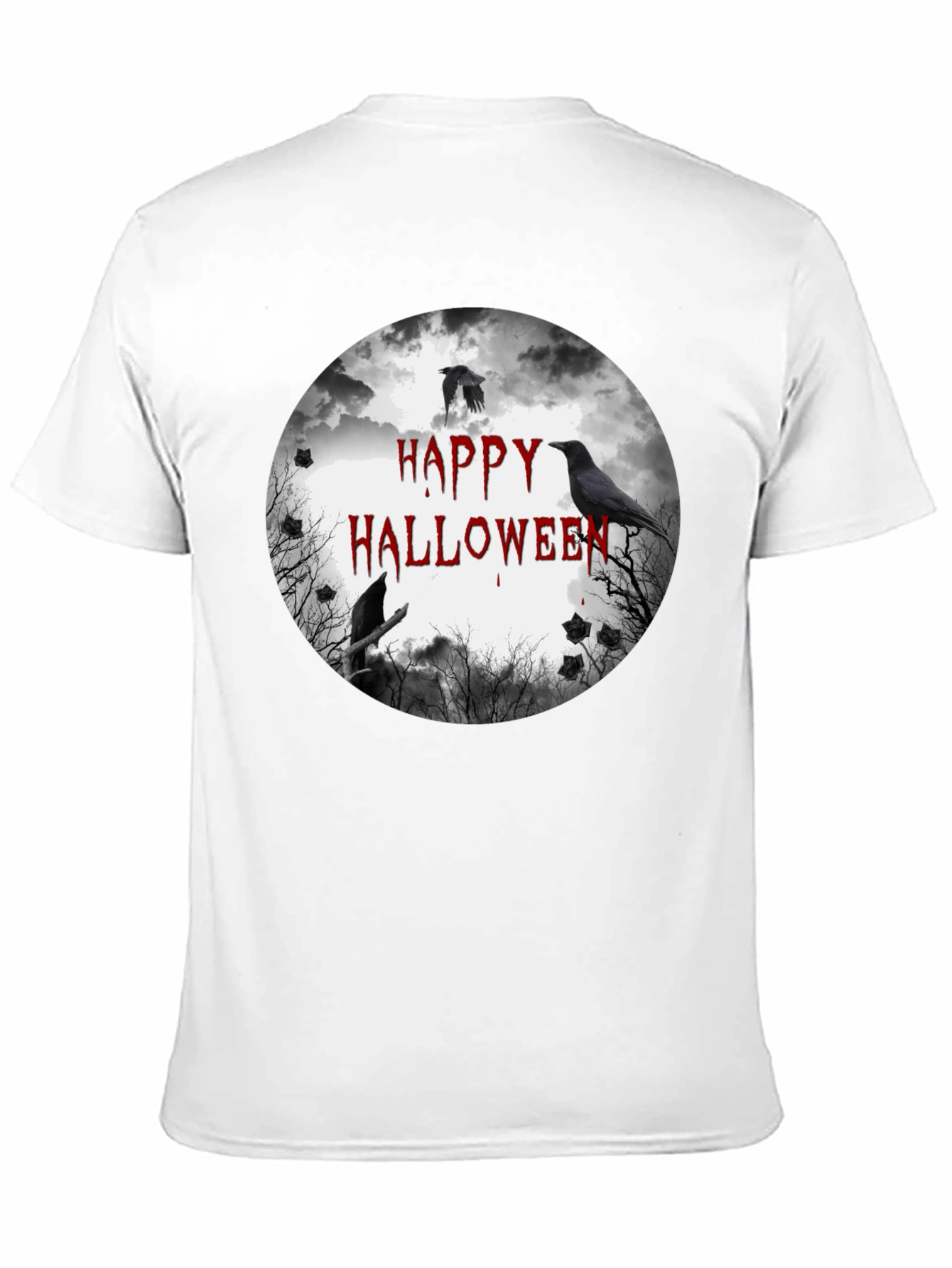 Happy Halloween Crow T-Shirt