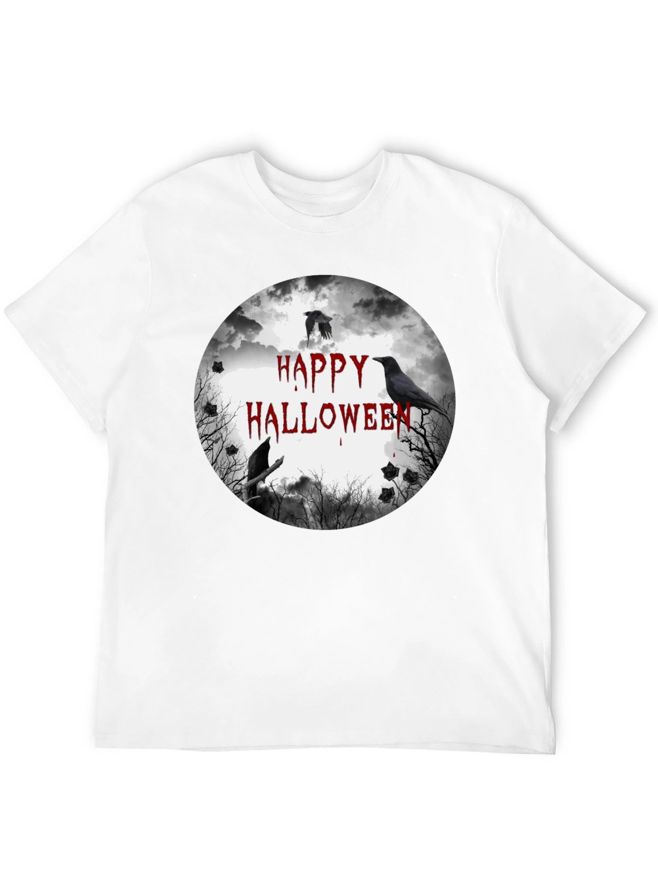 Happy Halloween Crow T-Shirt