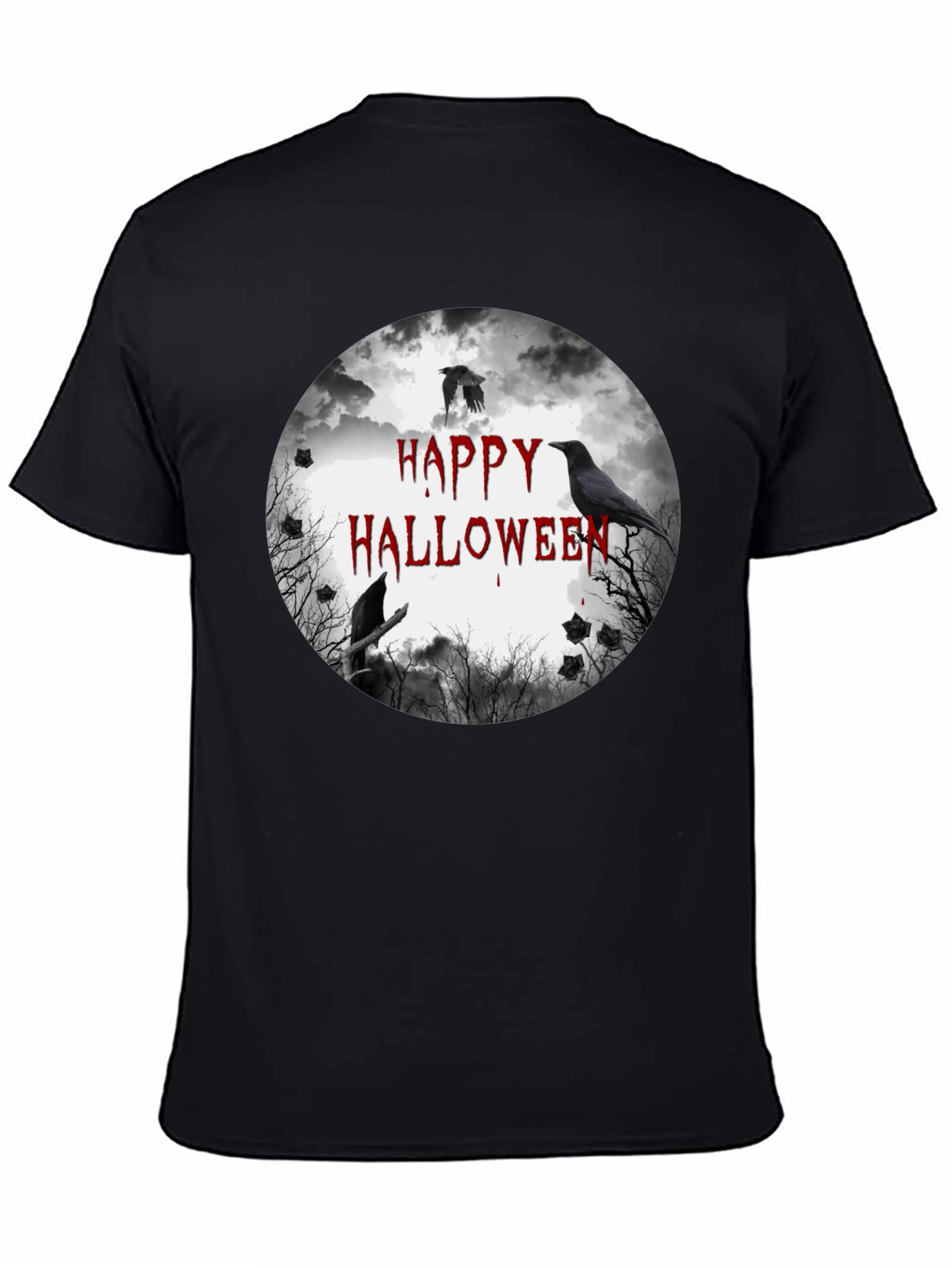 Happy Halloween Crow T-Shirt