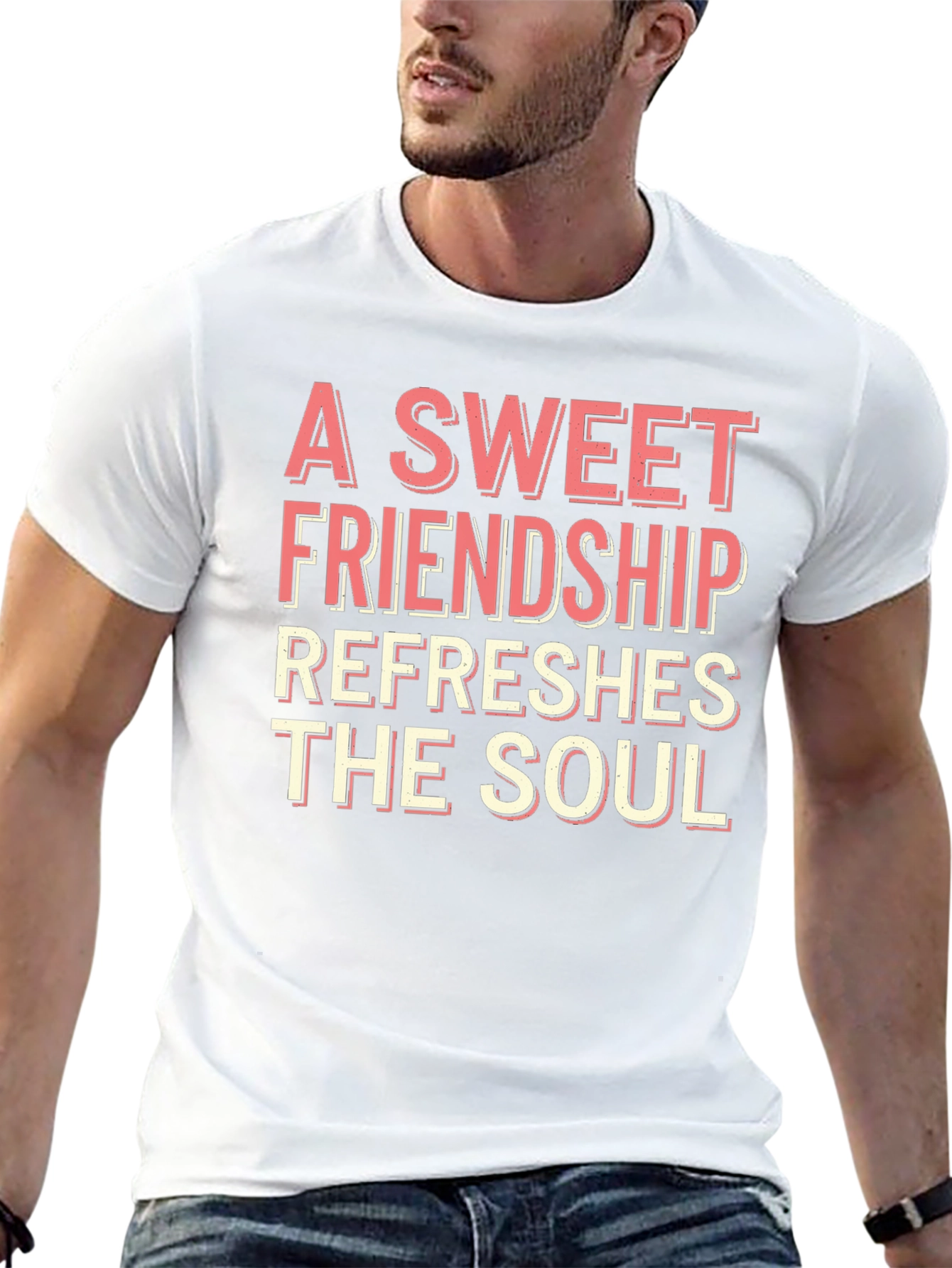 Sweet Friendship Graphic T-Shirt - Refreshes the Soul