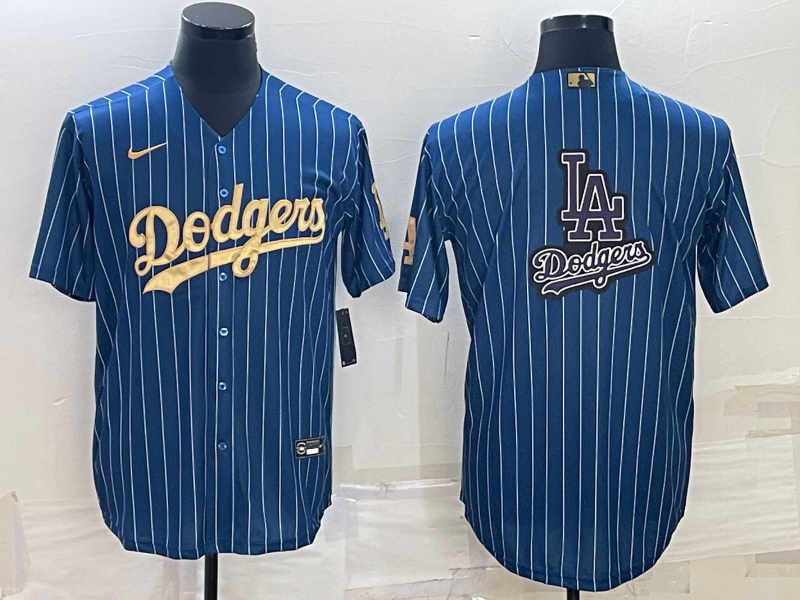 Men's Los Angeles Dodgers Royal Blank Replica Jerseys