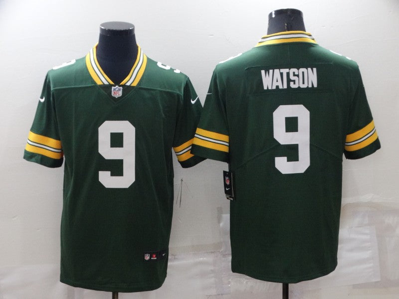Men's Green Bay Packers Christian Watson #9 Green Game Jerseys