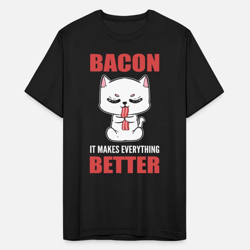 Bacon It Makes Everything Better Funny Chef