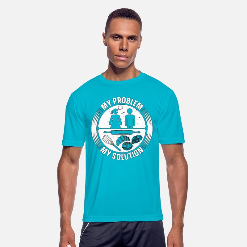 Baker My Problem My Solution Pictogram Dad Baking