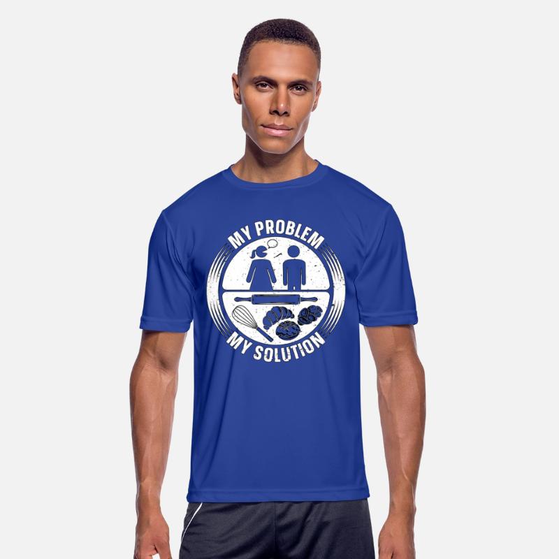 Baker My Problem My Solution Pictogram Dad Baking