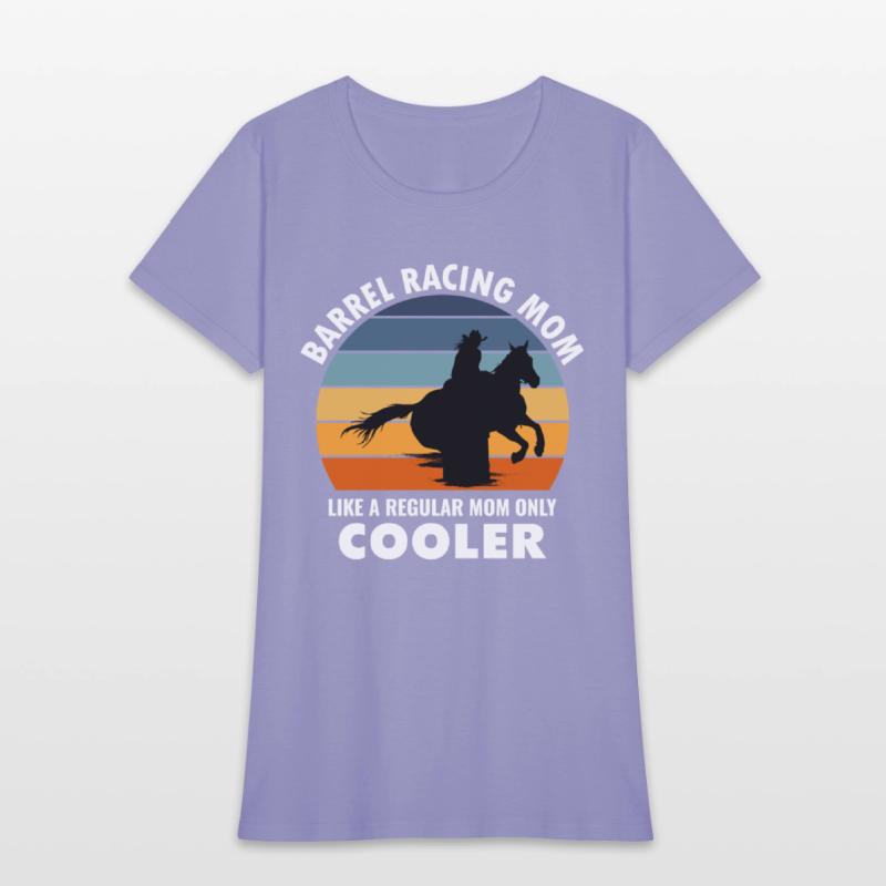 Barrel Racer Racing Horse Mom Mothers day Vintage