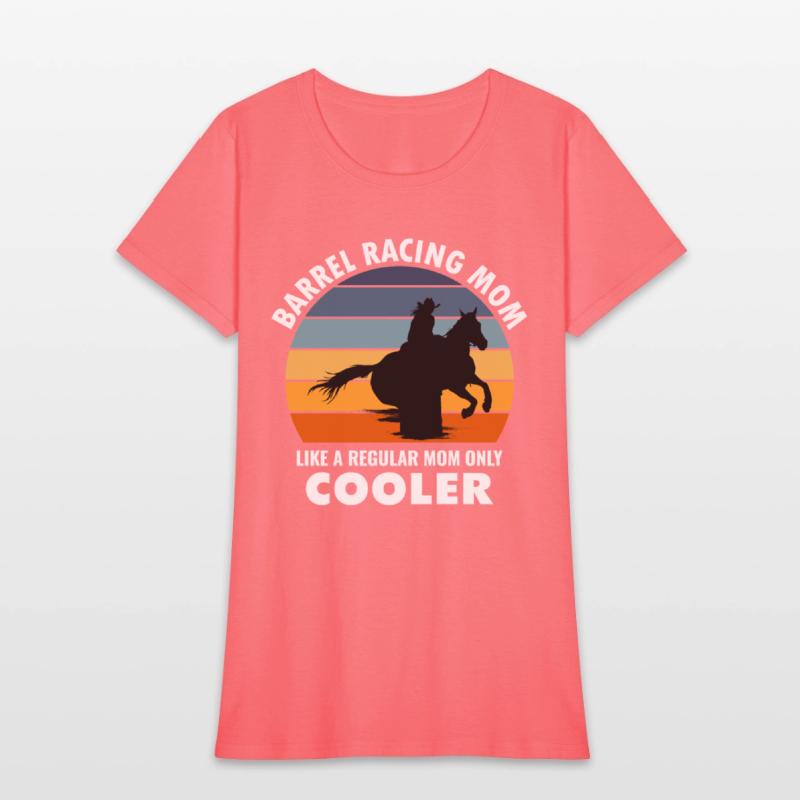 Barrel Racer Racing Horse Mom Mothers day Vintage