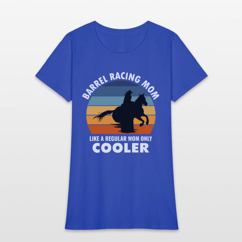 Barrel Racer Racing Horse Mom Mothers day Vintage