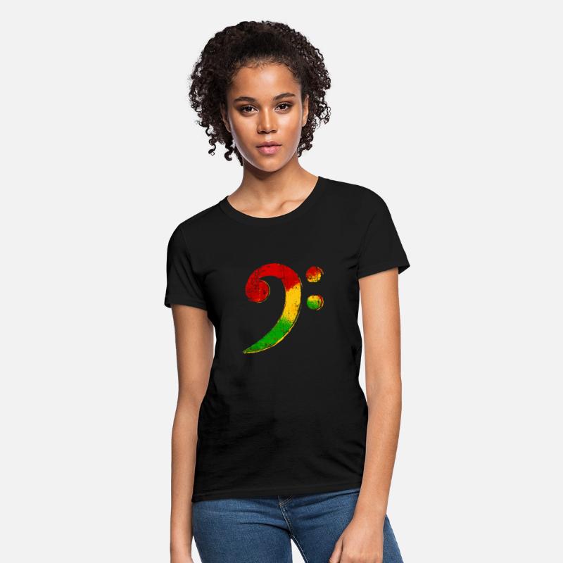 Bass Clef Reggae Gift for bassist