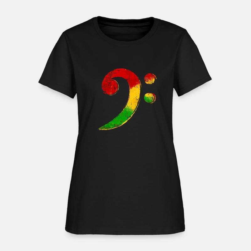 Bass Clef Reggae Gift for bassist