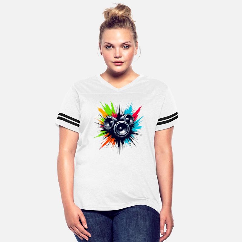 Bass Drops & Brushstrokes, Music Meets Art T-Shirt