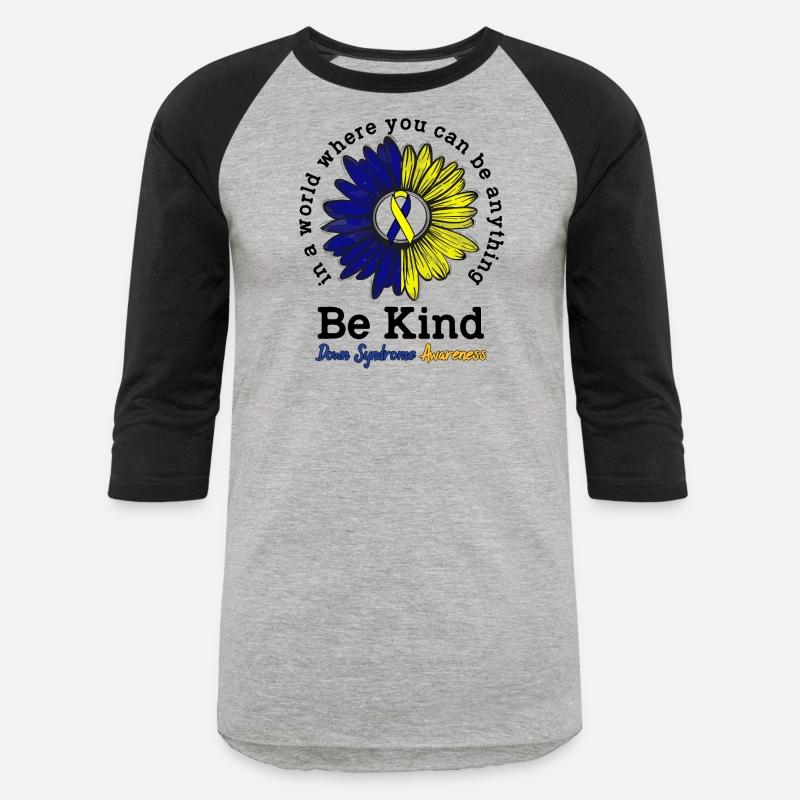 Be Kind World Down Syndrome Day Awareness Ribbon