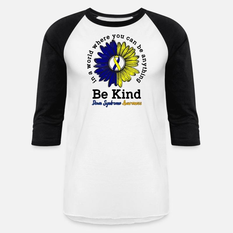 Be Kind World Down Syndrome Day Awareness Ribbon