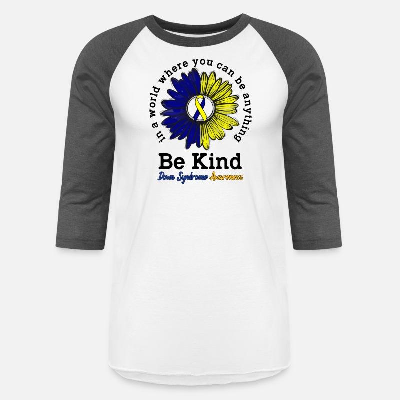 Be Kind World Down Syndrome Day Awareness Ribbon