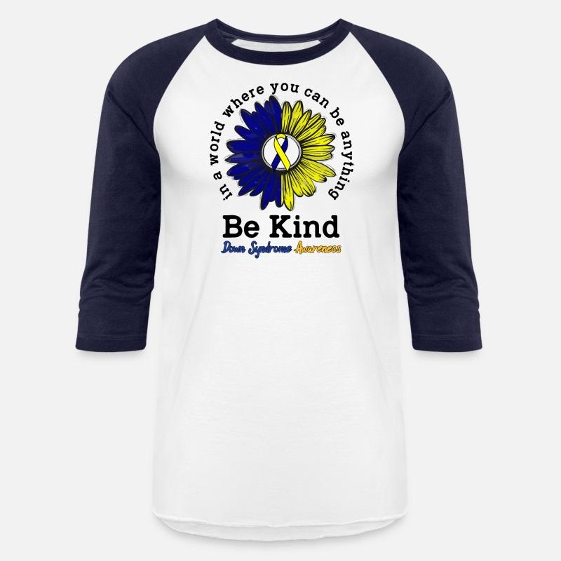 Be Kind World Down Syndrome Day Awareness Ribbon