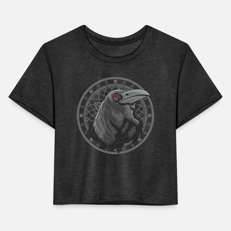 Beautiful Black Crow Raven Bird Watch. Birds