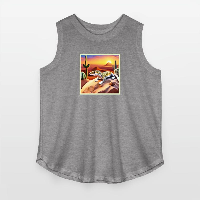 Beautiful Desert leopard Gecko Design