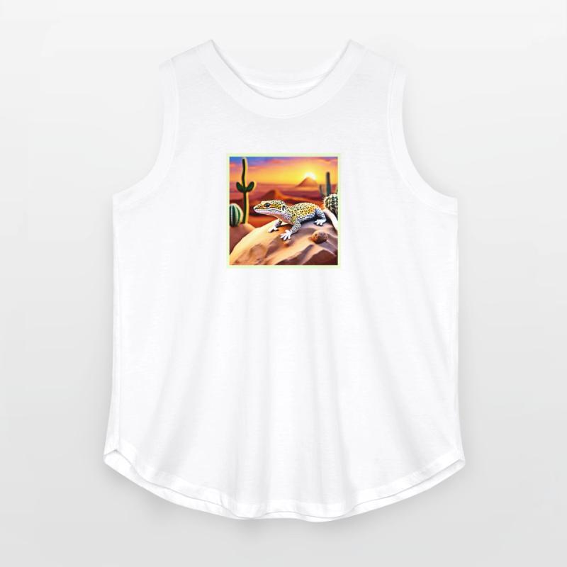 Beautiful Desert leopard Gecko Design