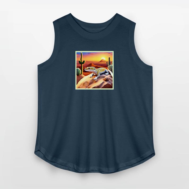 Beautiful Desert leopard Gecko Design