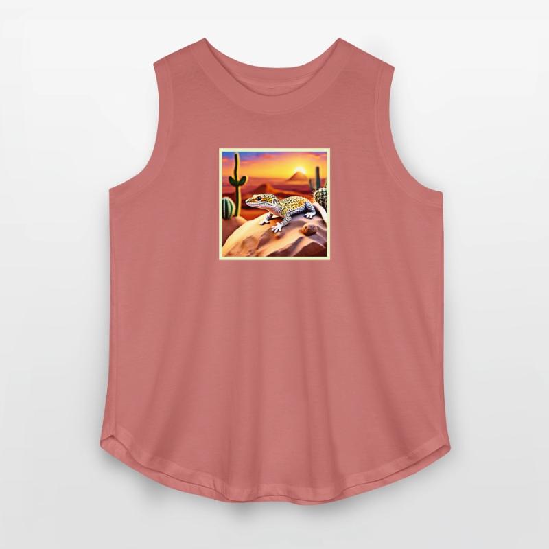 Beautiful Desert leopard Gecko Design