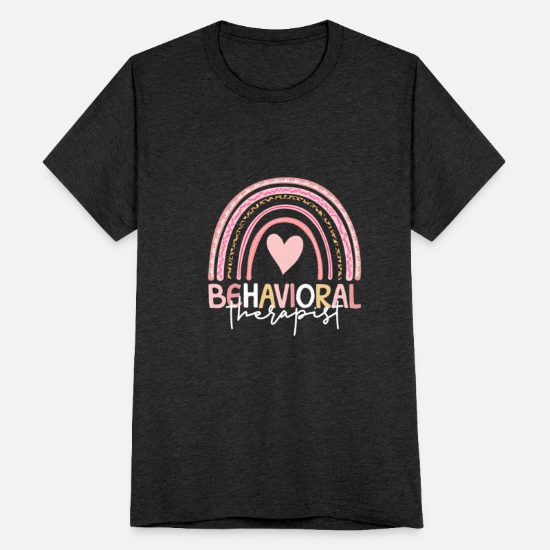 Behavioral Therapist Boho Rainbow School Behavior