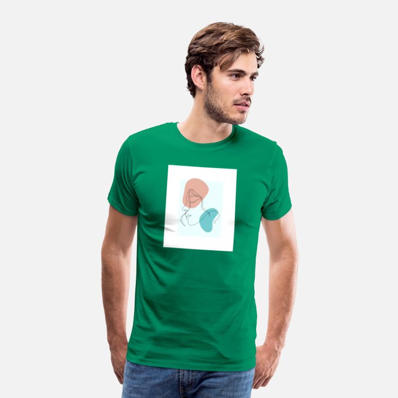 beige minimalist woman line art