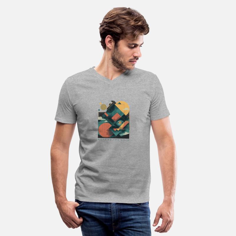 Beyond the Grid Abstract Tee