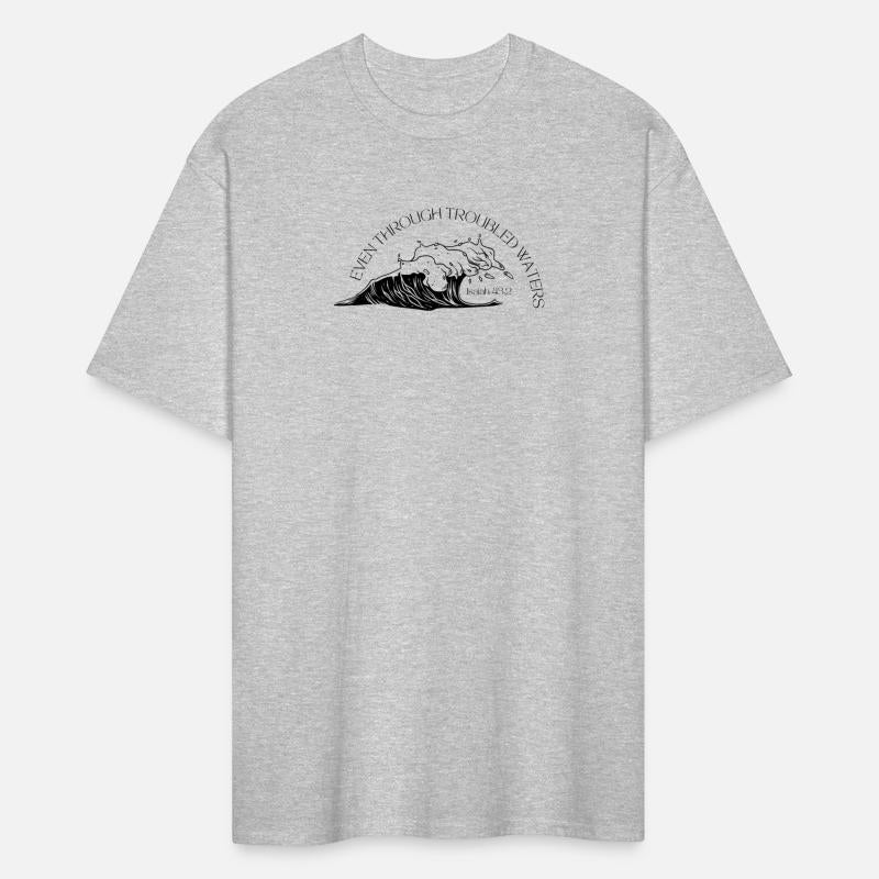 Bible Verse Isaiah 43:2 "Through Troubled Waters"