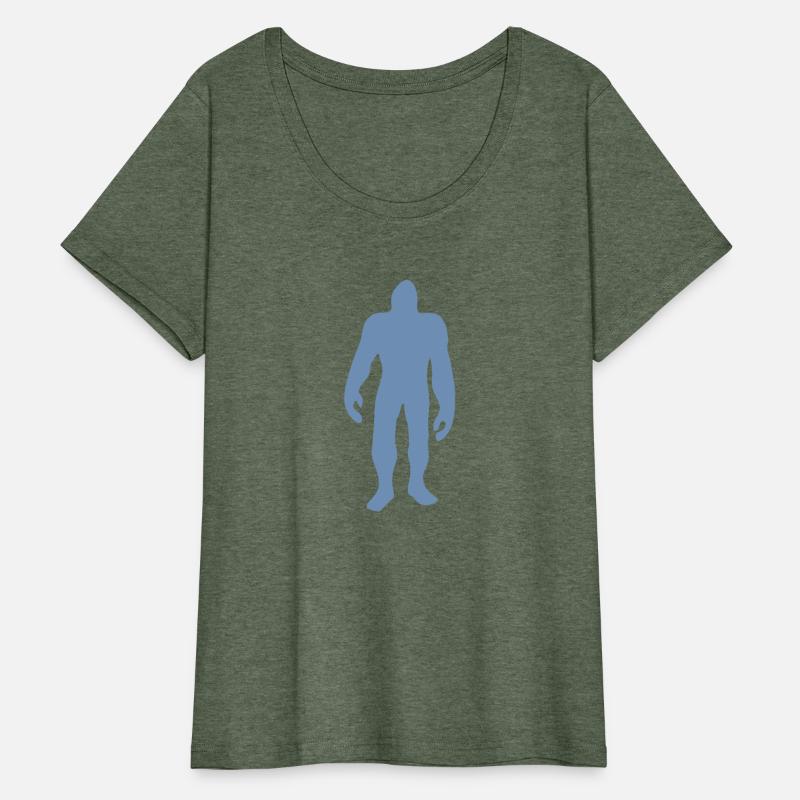 Bigfoot silhouette minimalist fairy tale