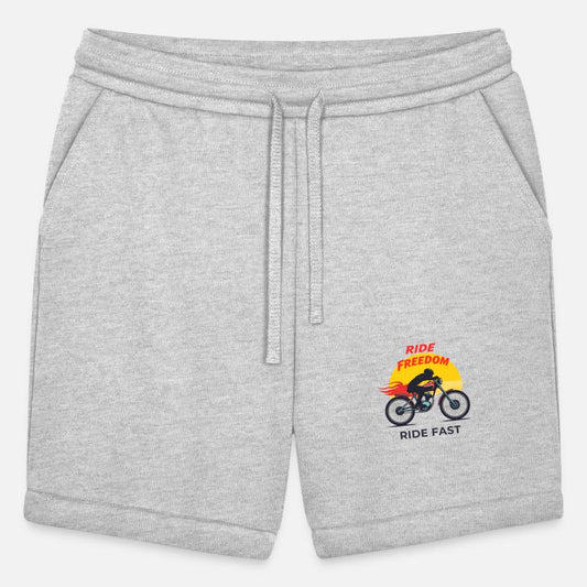 bike silhouette with colorful motion trails