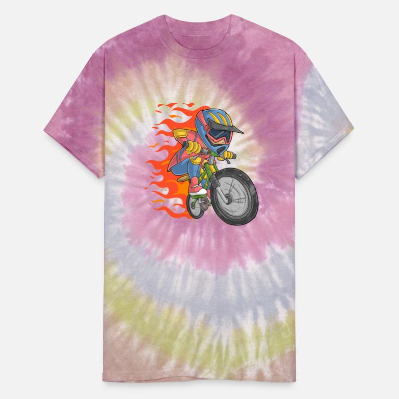 Bikers with Flames