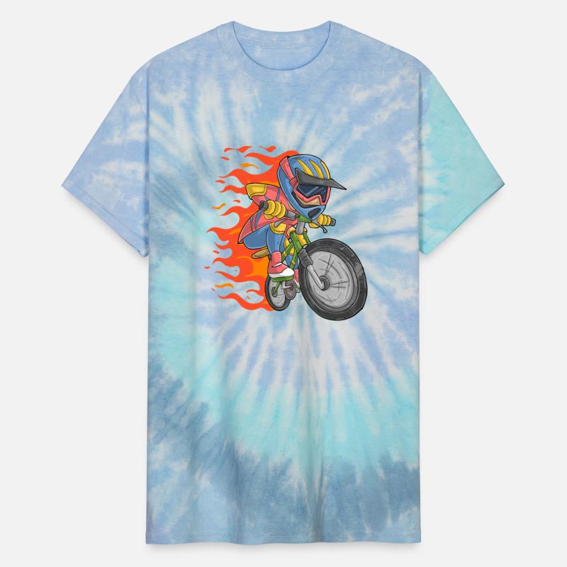 Bikers with Flames