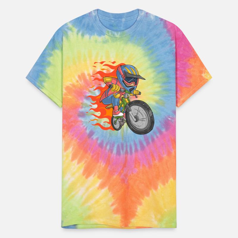 Bikers with Flames