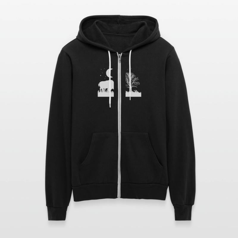 Bison eating Grass Animal