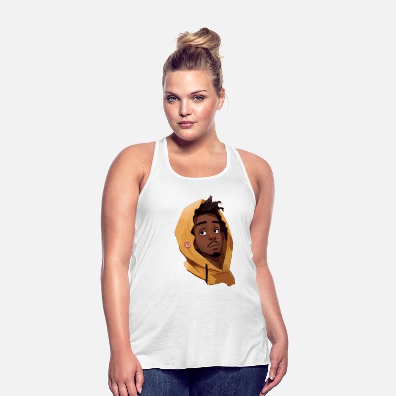 Black Man in Yellow Hoodie