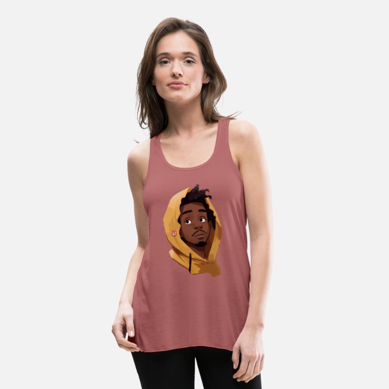 Black Man in Yellow Hoodie