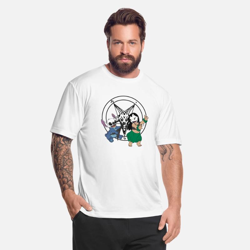 Black Metal Lilo and Stitch