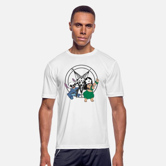 Black Metal Lilo and Stitch